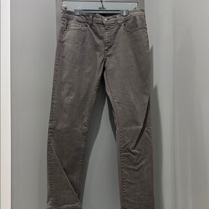 Fidelity Denim Gray Straight Jeans Classic Style